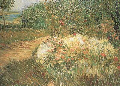 Vincent Van Gogh Corner of Voyer d'Argenson Park at Asnieres (nn04) oil painting image